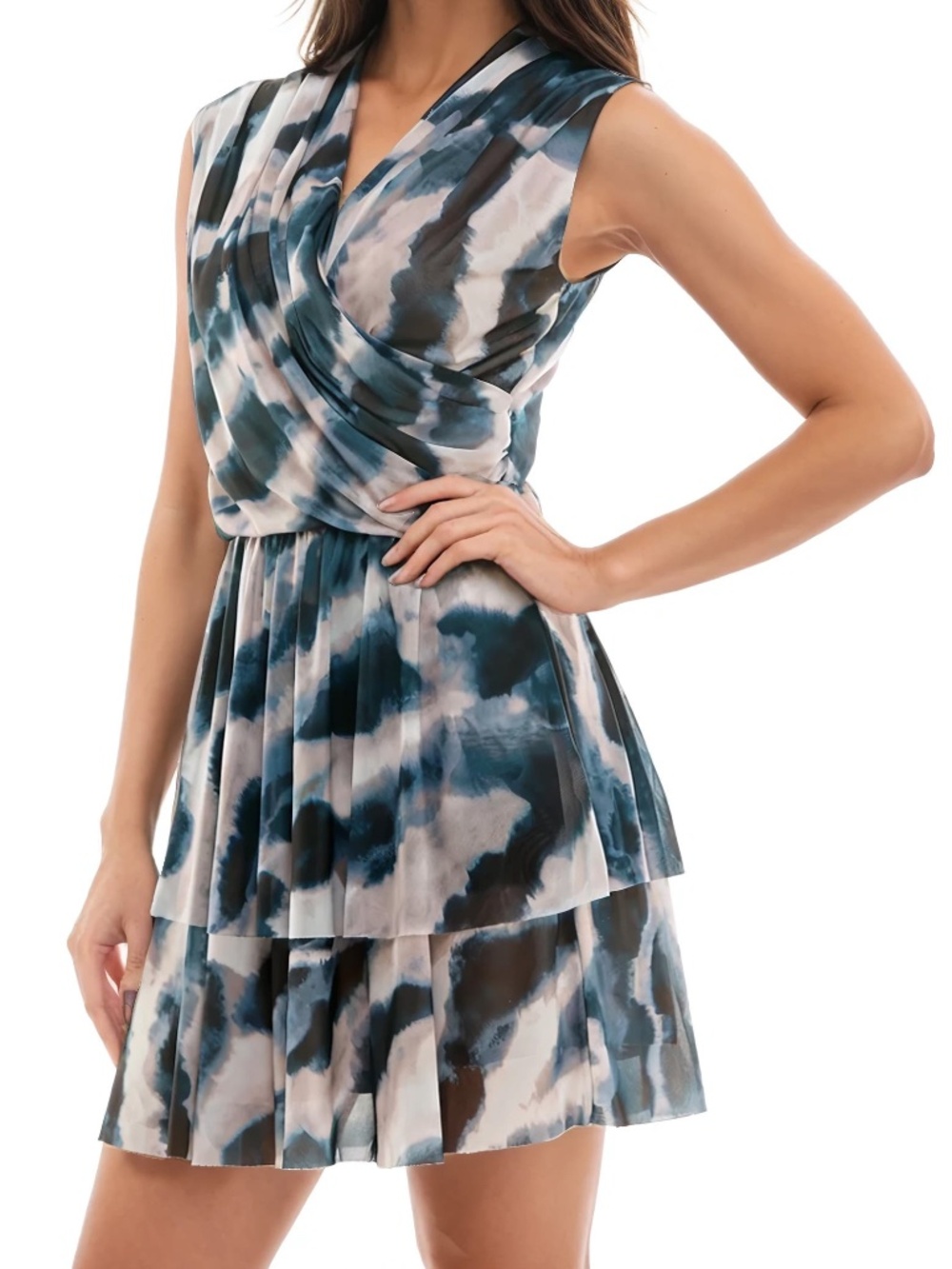 Wrap minidress